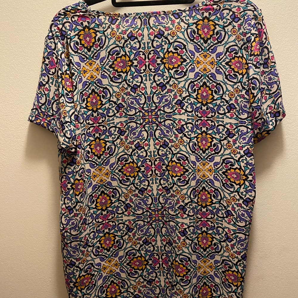 Sheer Patterned Blouse - Picture 4 of 5